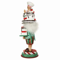 Kurt Adler Tabletop Items* 15-Inch Hollywood Nutcracker With Gingerbread Baker Hat