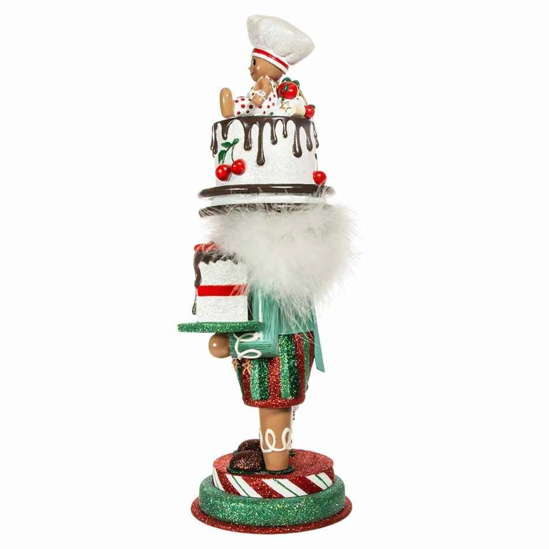 Kurt Adler Tabletop Items* 15-Inch Hollywood Nutcracker With Gingerbread Baker Hat