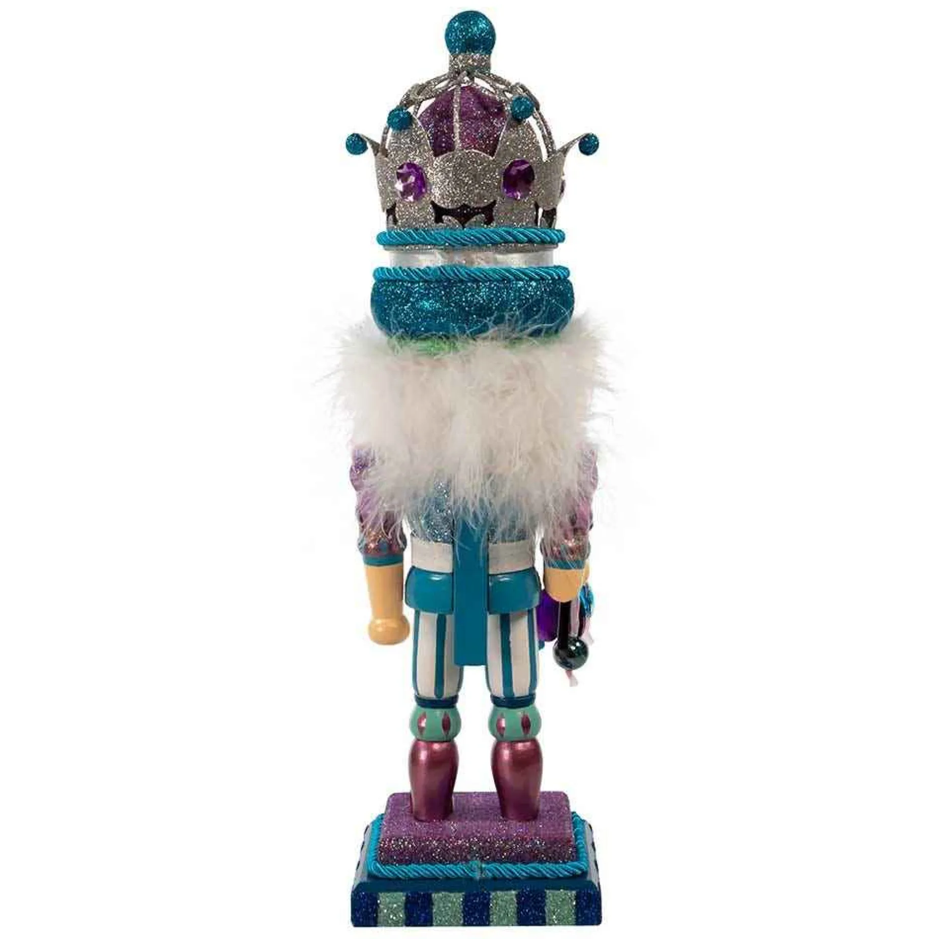 Kurt Adler Tabletop Items* 15-Inch Hollywood Jewel Colors King Nutcracker