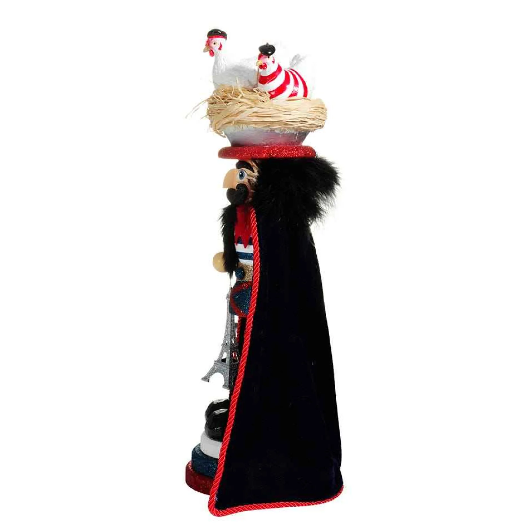Kurt Adler Tabletop Items* 17.5-Inch Hollywood™ Three French Hens Nutcracker