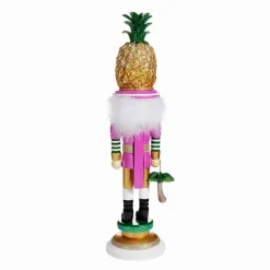 Kurt Adler Tabletop Items* 19.5-Inch Hollywood™ Pineapple Hat Nutcracker