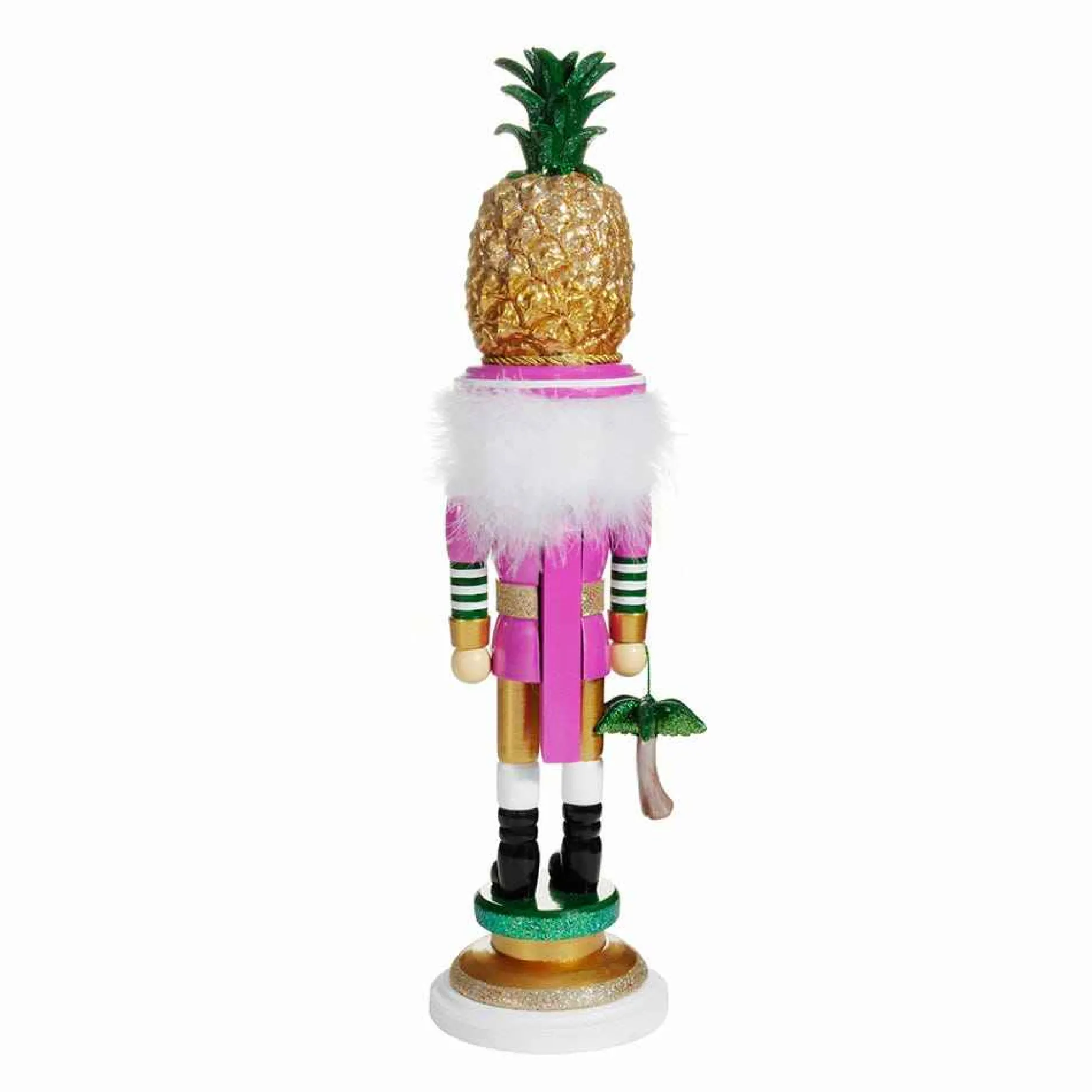 Kurt Adler Tabletop Items* 19.5-Inch Hollywood™ Pineapple Hat Nutcracker