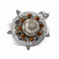 Kurt Adler Tabletop Items* 19-Inch Hollywood White And Gold King Nutcracker