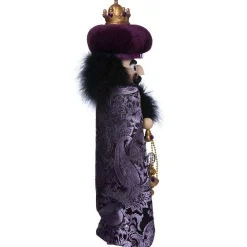 Kurt Adler Tabletop Items* 18-Inch Hollywood Purple King Nutcracker
