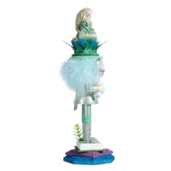 Kurt Adler Tabletop Items* 17.5-Inch Hollywood™ Mermaid King Nutcracker