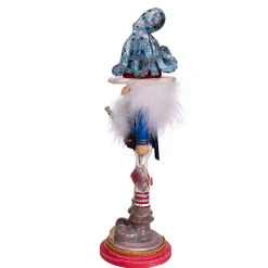 Kurt Adler Tabletop Items* 18-Inch Hollywood Octopus Hat Nutcracker