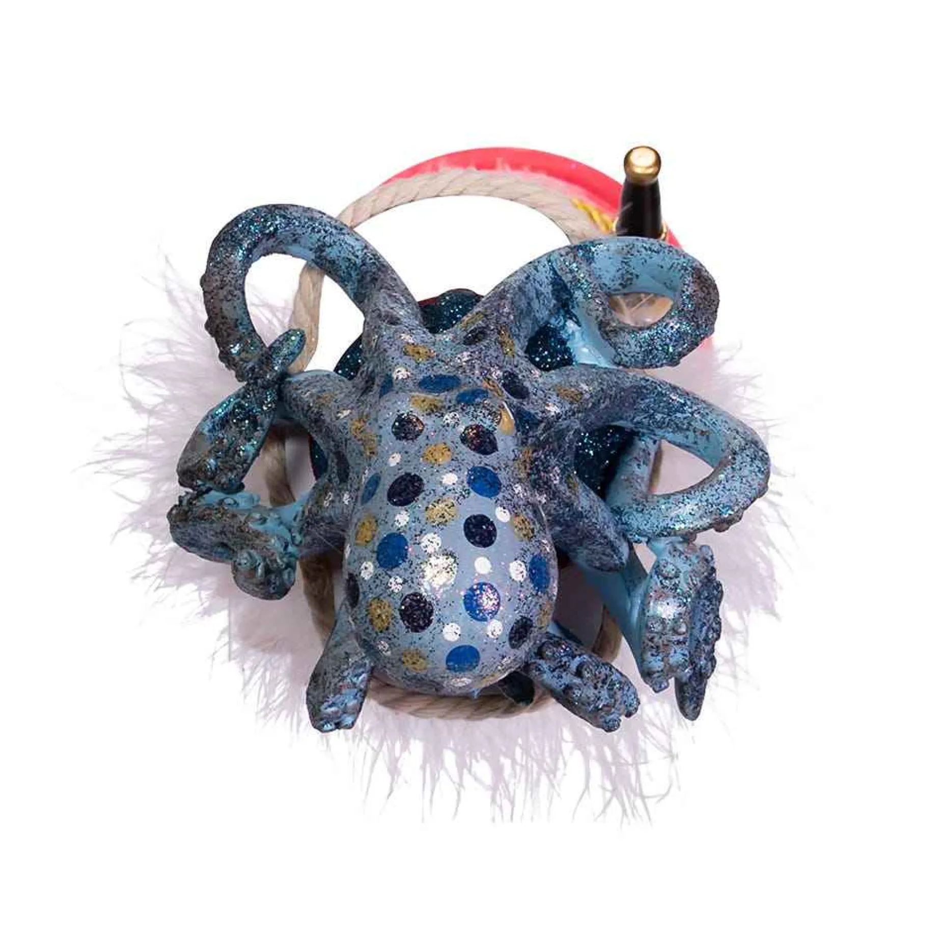 Kurt Adler Tabletop Items* 18-Inch Hollywood Octopus Hat Nutcracker