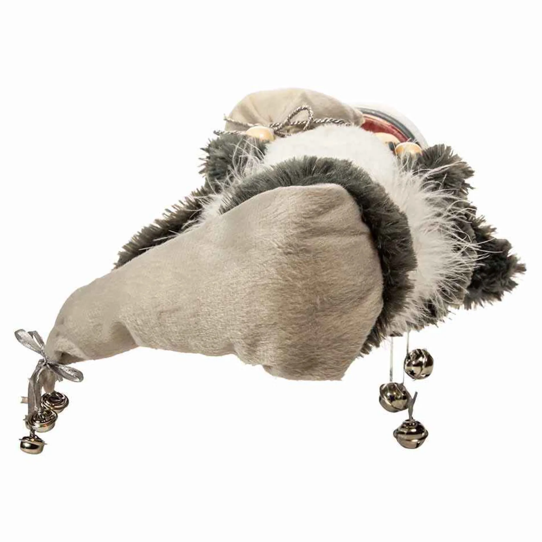 Kurt Adler Tabletop Items* 18-Inch Hollywood White And Gray Santa Nutcracker