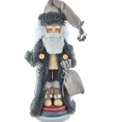Kurt Adler Tabletop Items* 18-Inch Hollywood White And Gray Santa Nutcracker