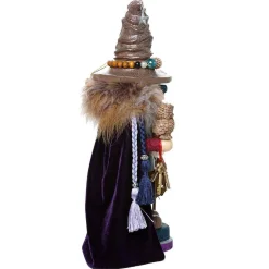 Kurt Adler Tabletop Items* 15-Inch Hollywood Wizard Nutcracker With Owl