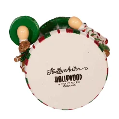 Kurt Adler Tabletop Items* 15-Inch Hollywood Battery-Operated Led Gingerbread House Hat Nutcracker