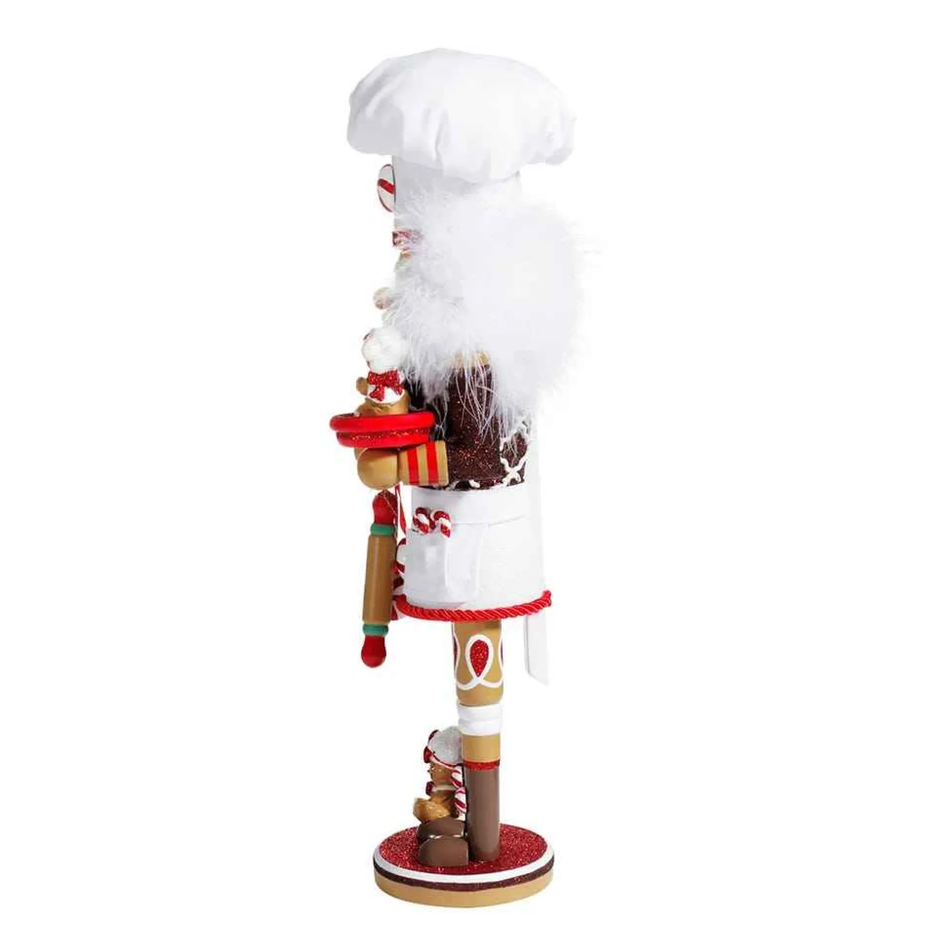 Kurt Adler Tabletop Items* 15.5-Inch Hollywood™ Gingerbread Chef Nutcracker