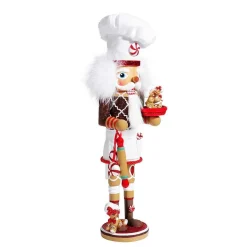 Kurt Adler Tabletop Items* 15.5-Inch Hollywood™ Gingerbread Chef Nutcracker