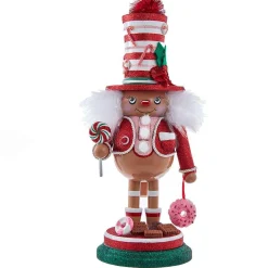 Kurt Adler Tabletop Items* 14-Inch Hollywood Gingerbread Boy Nutcracker