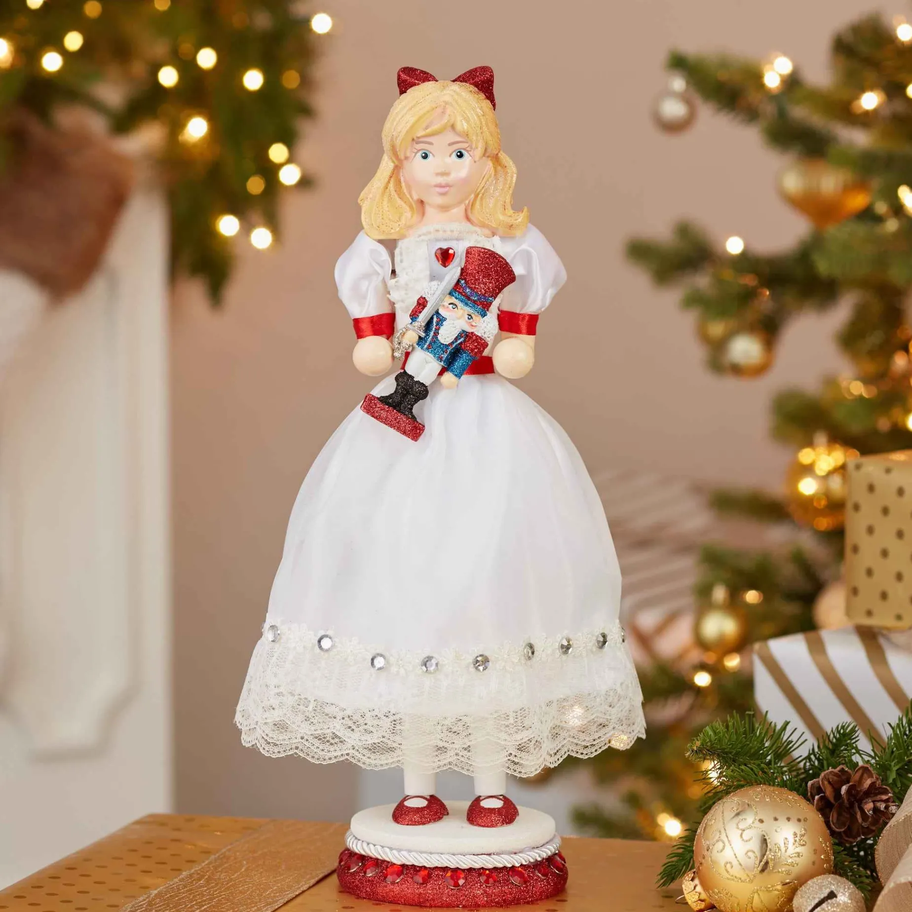 Kurt Adler Tabletop Items* 15-Inch Hollywood Clara Nutcracker
