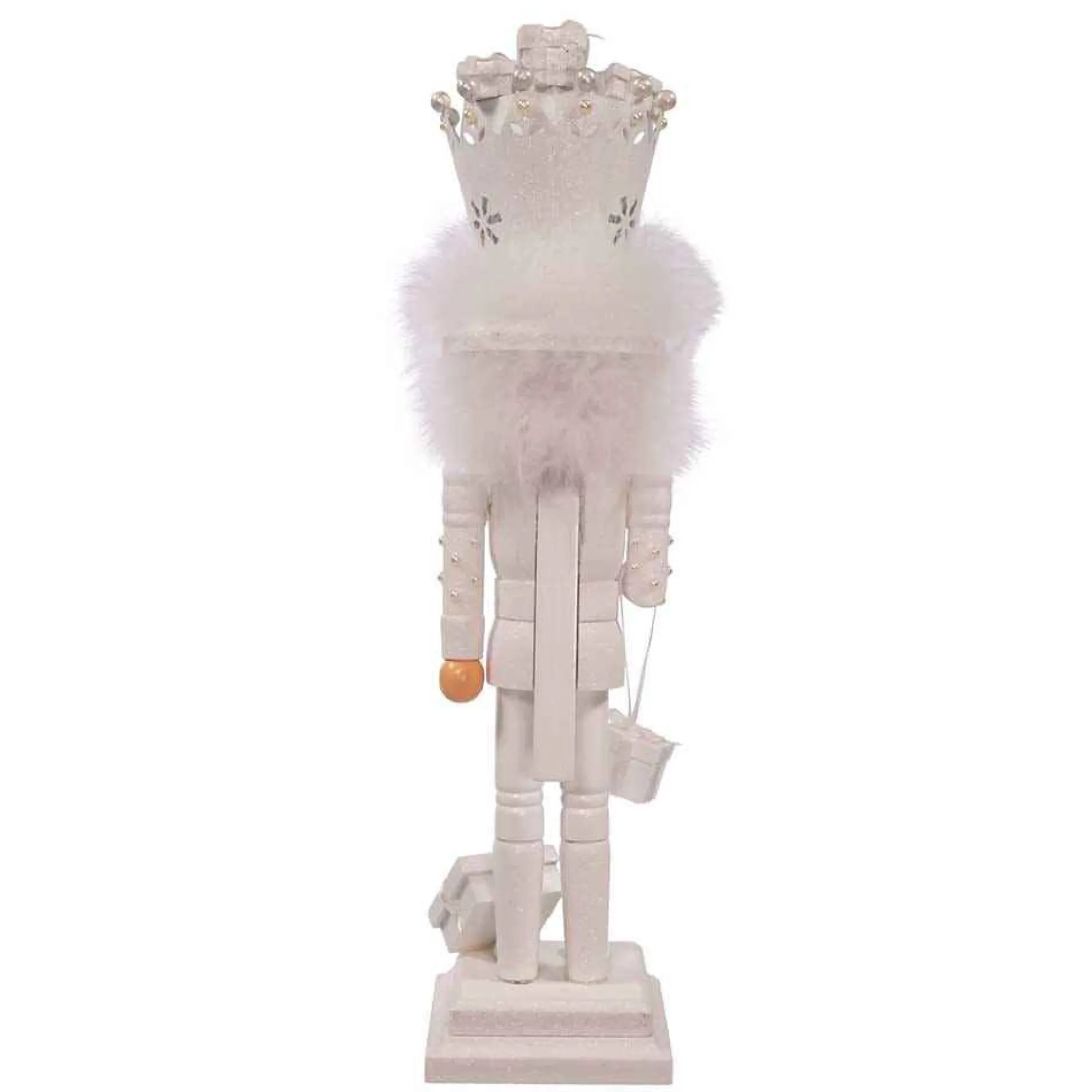 Kurt Adler Tabletop Items* 18-Inch Hollywood White King Nutcracker With Gifts