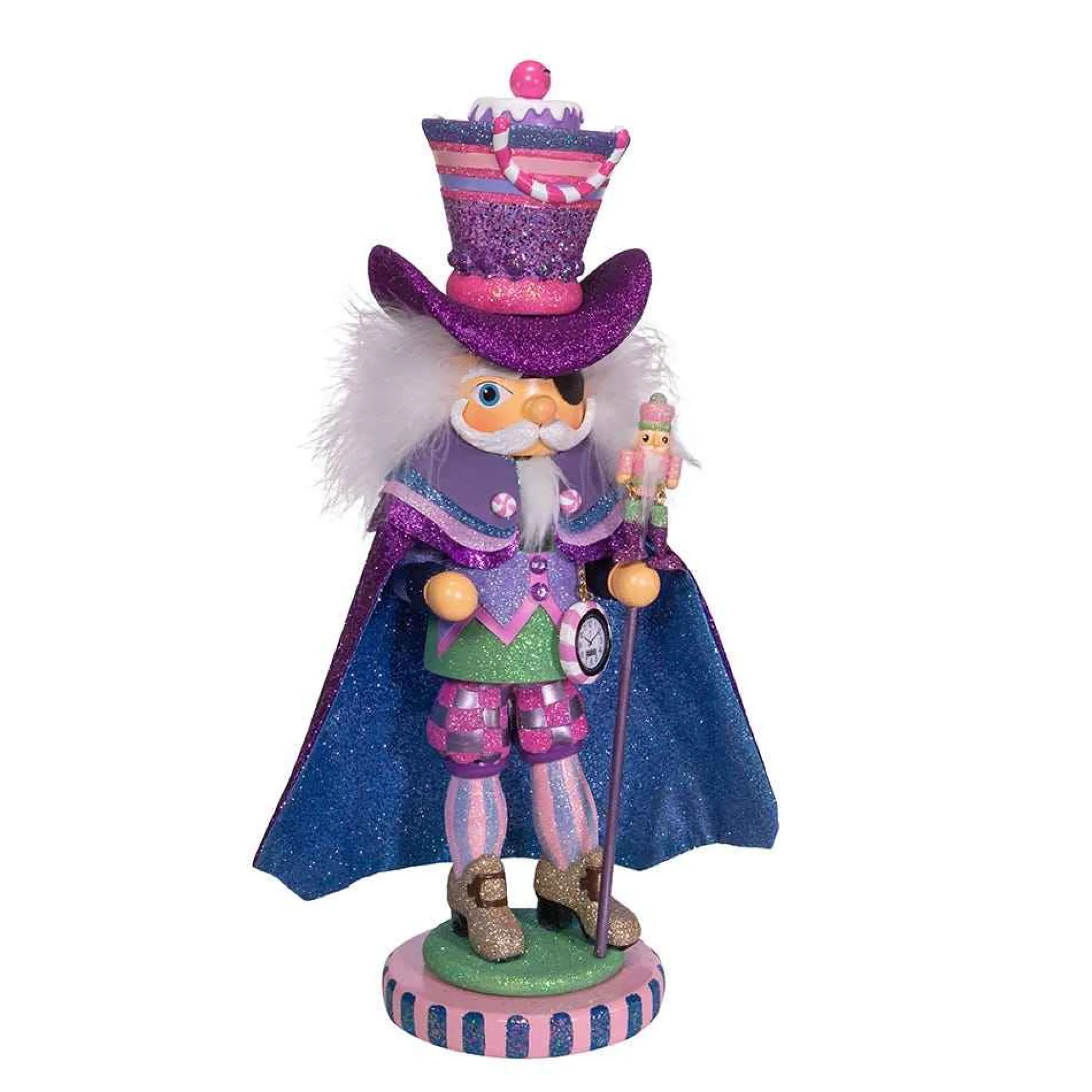 Kurt Adler Tabletop Items* 15-Inch Hollywood Sugar Plum Drosselmeyer Nutcracker