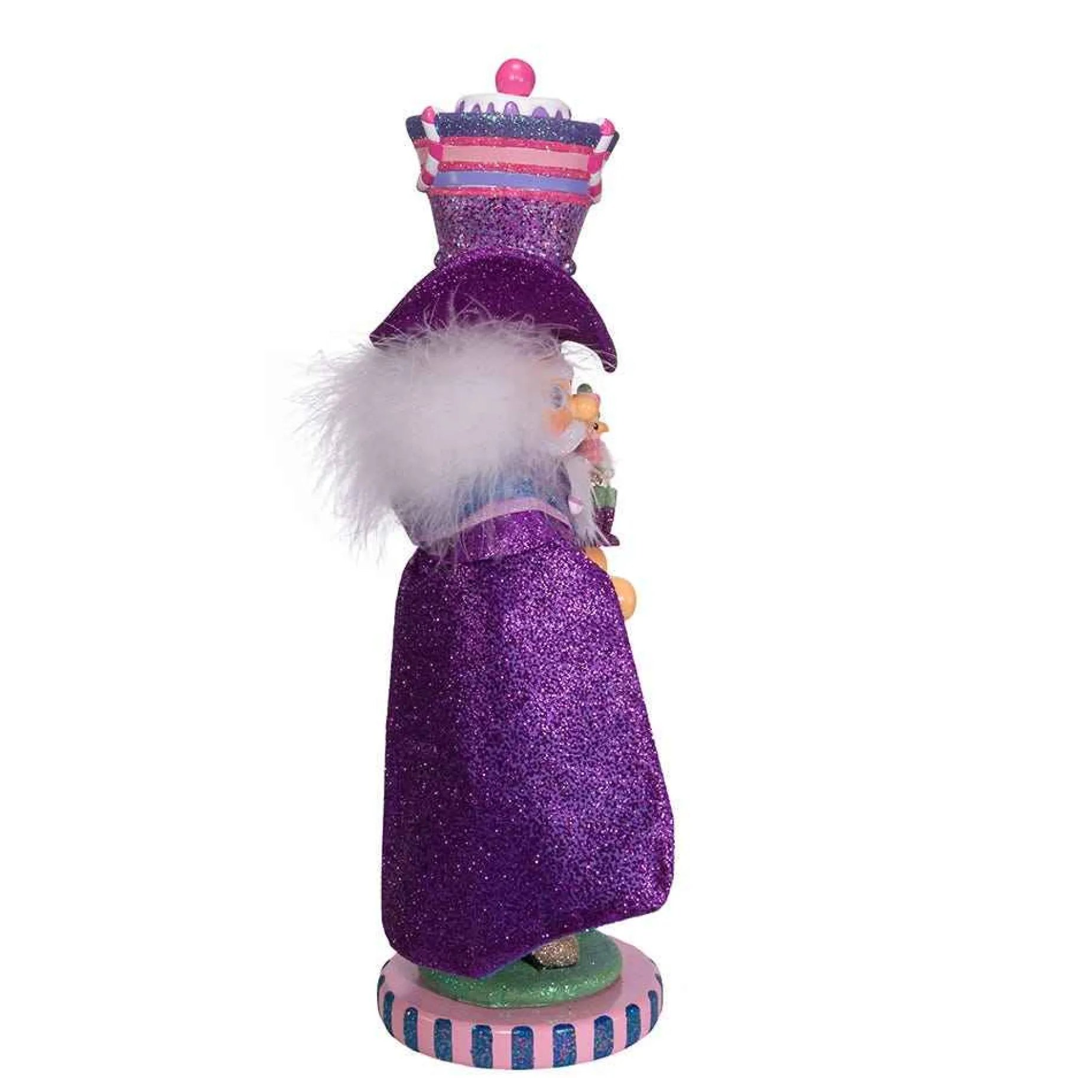 Kurt Adler Tabletop Items* 15-Inch Hollywood Sugar Plum Drosselmeyer Nutcracker