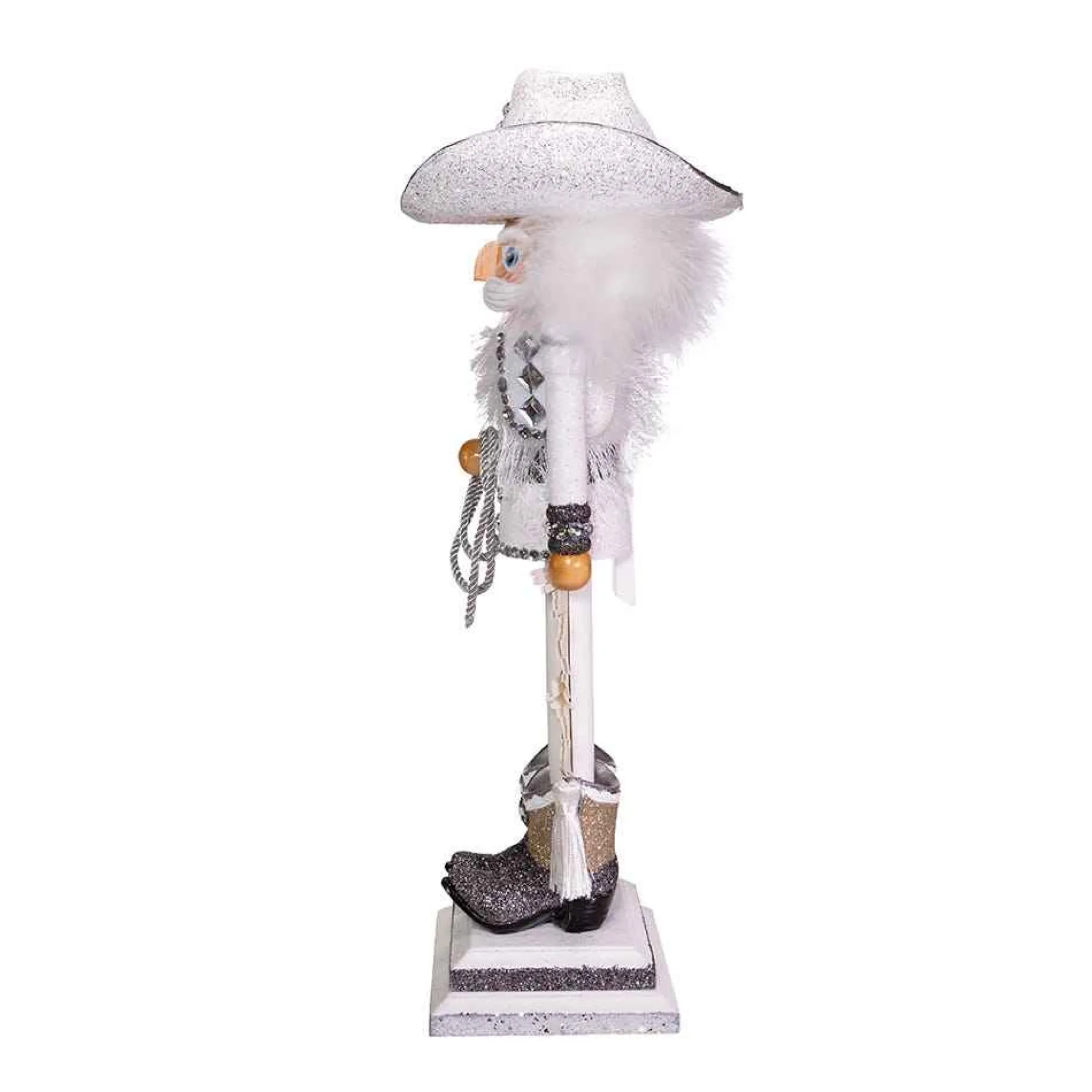 Kurt Adler Tabletop Items* 19-Inch Hollywood Rhinestone Cowboy Nutcracker