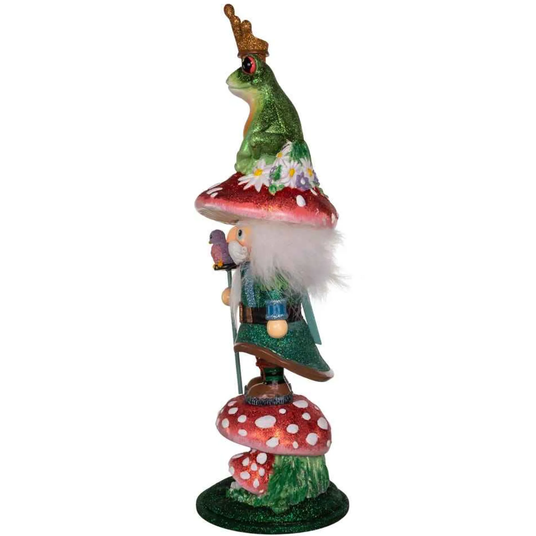 Kurt Adler Tabletop Items* 16.5-Inch Hollywood Frog Prince Nutcracker