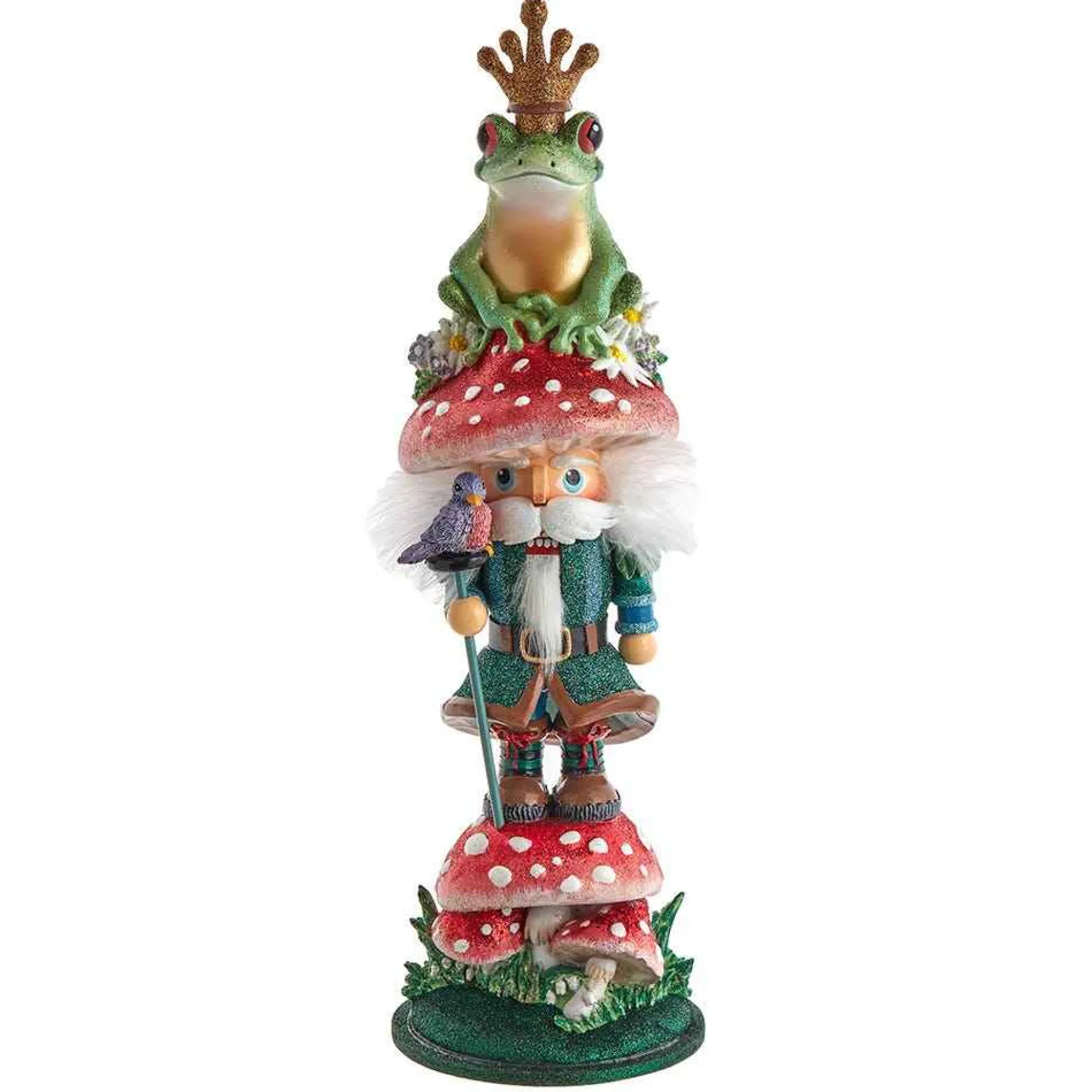 Kurt Adler Tabletop Items* 16.5-Inch Hollywood Frog Prince Nutcracker