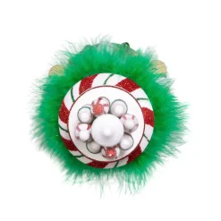 Kurt Adler Tabletop Items* 15-Inch Hollywood Nutcrackers™ Red, White And Green Candy Tower Hat Nutcracker