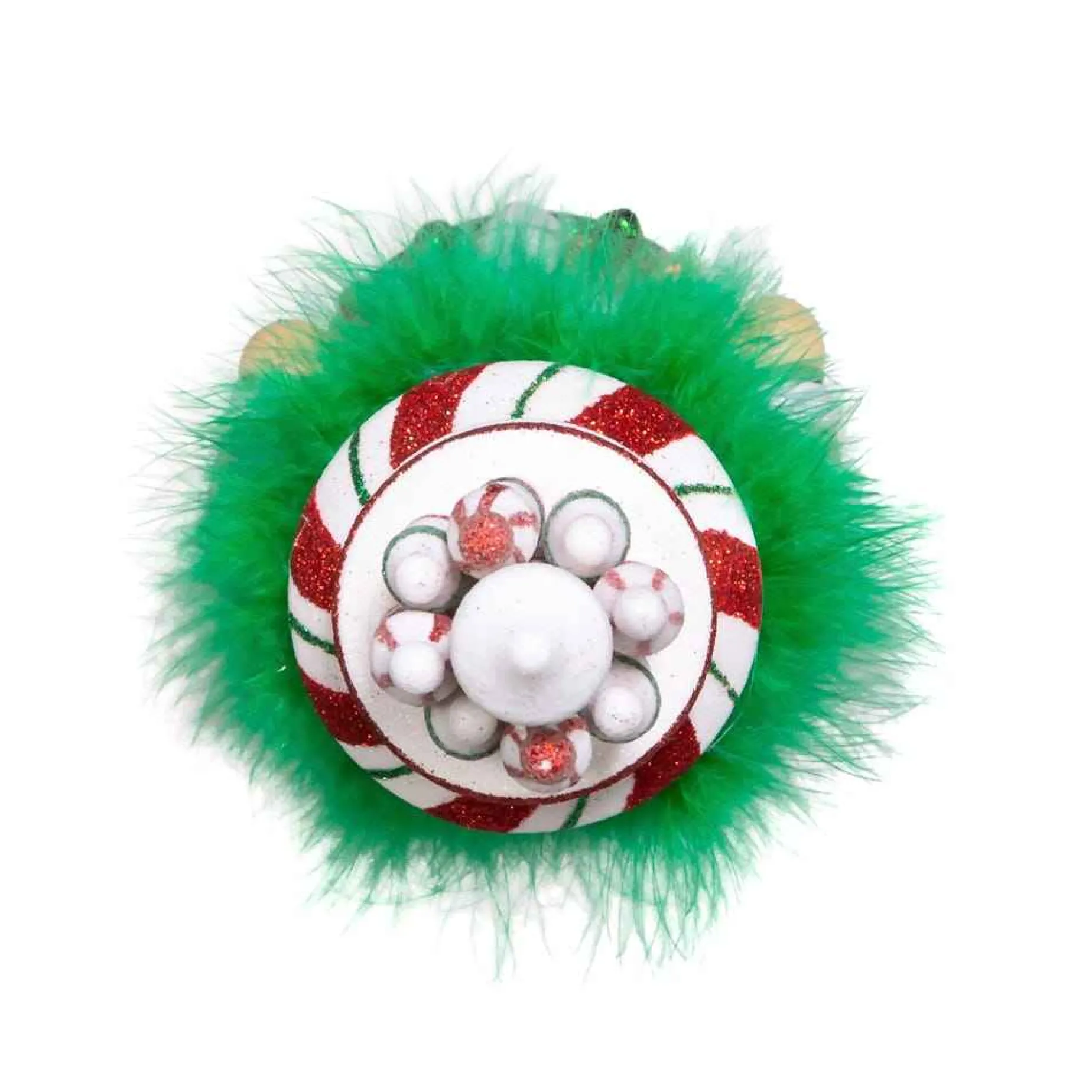 Kurt Adler Tabletop Items* 15-Inch Hollywood Nutcrackers™ Red, White And Green Candy Tower Hat Nutcracker