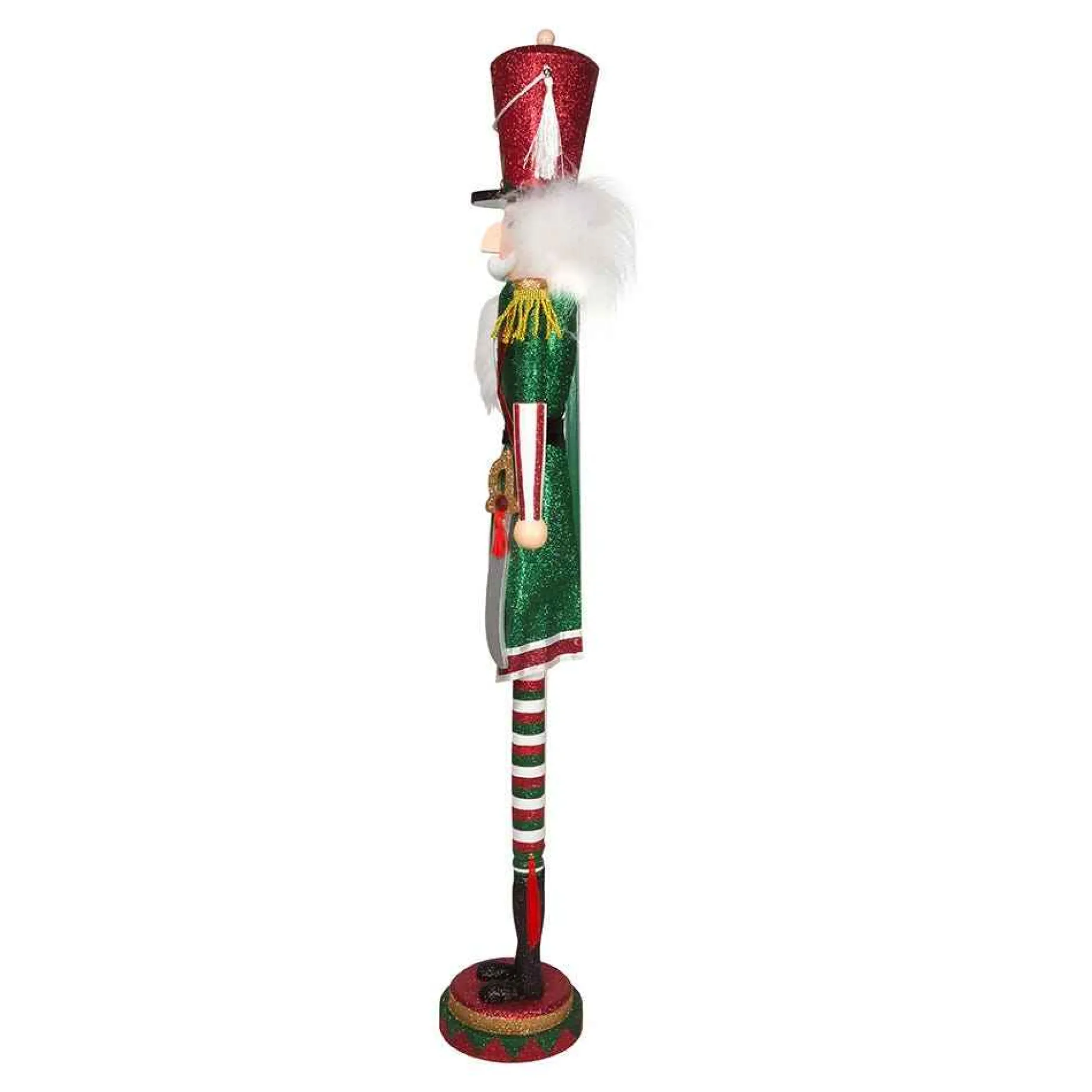 Kurt Adler Tabletop Items* 36-Inch Hollywood Red, White And Green Soldier Nutcracker