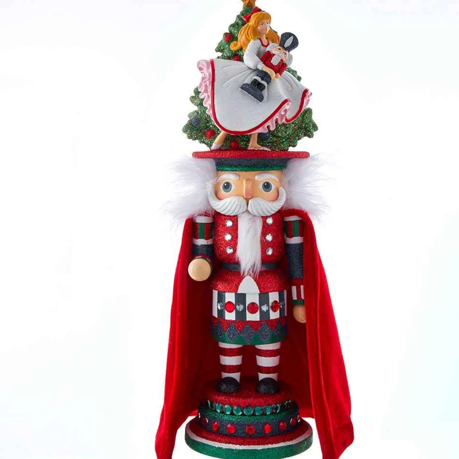 Kurt Adler Tabletop Items* 18-Inch Hollywood Clara Hat Nutcracker