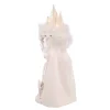 Kurt Adler Tabletop Items* 15-Inch Hollywood White Winter Led Hat Nutcracker