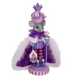 Kurt Adler Tabletop Items* 15-Inch Hollywood Sugar Plum Mouse King Nutcracker