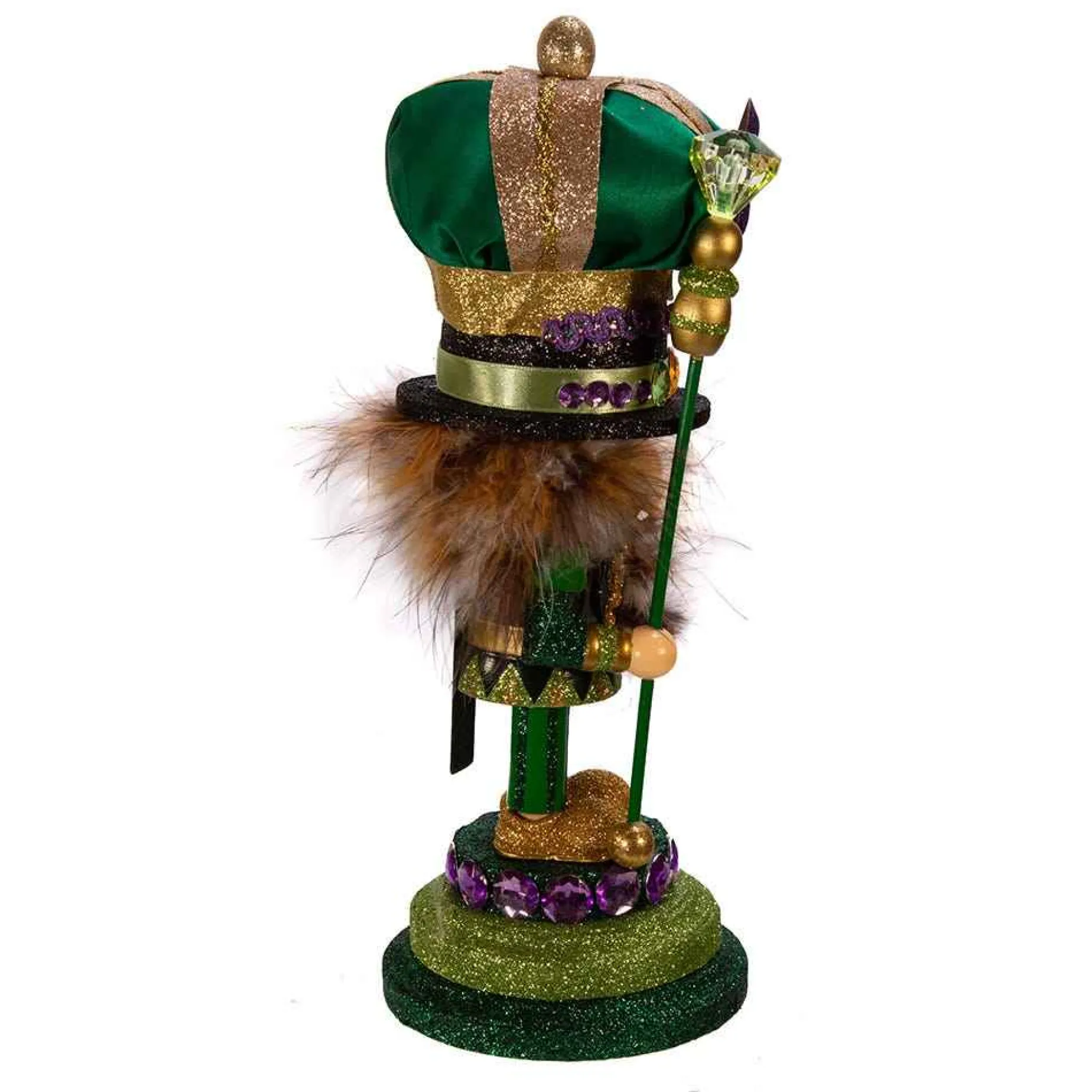 Kurt Adler Tabletop Items* 12-Inch Hollywood™ Mardi Gras Nutcracker