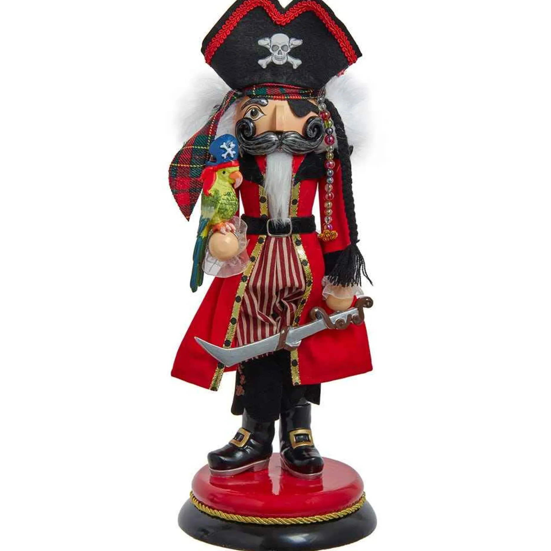 Kurt Adler Tabletop Items* 15-Inch Hollywood Pirate Nutcracker
