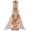 Kurt Adler Tabletop Items* 18.5-Inch Hollywood Gold Gem King Nutcracker