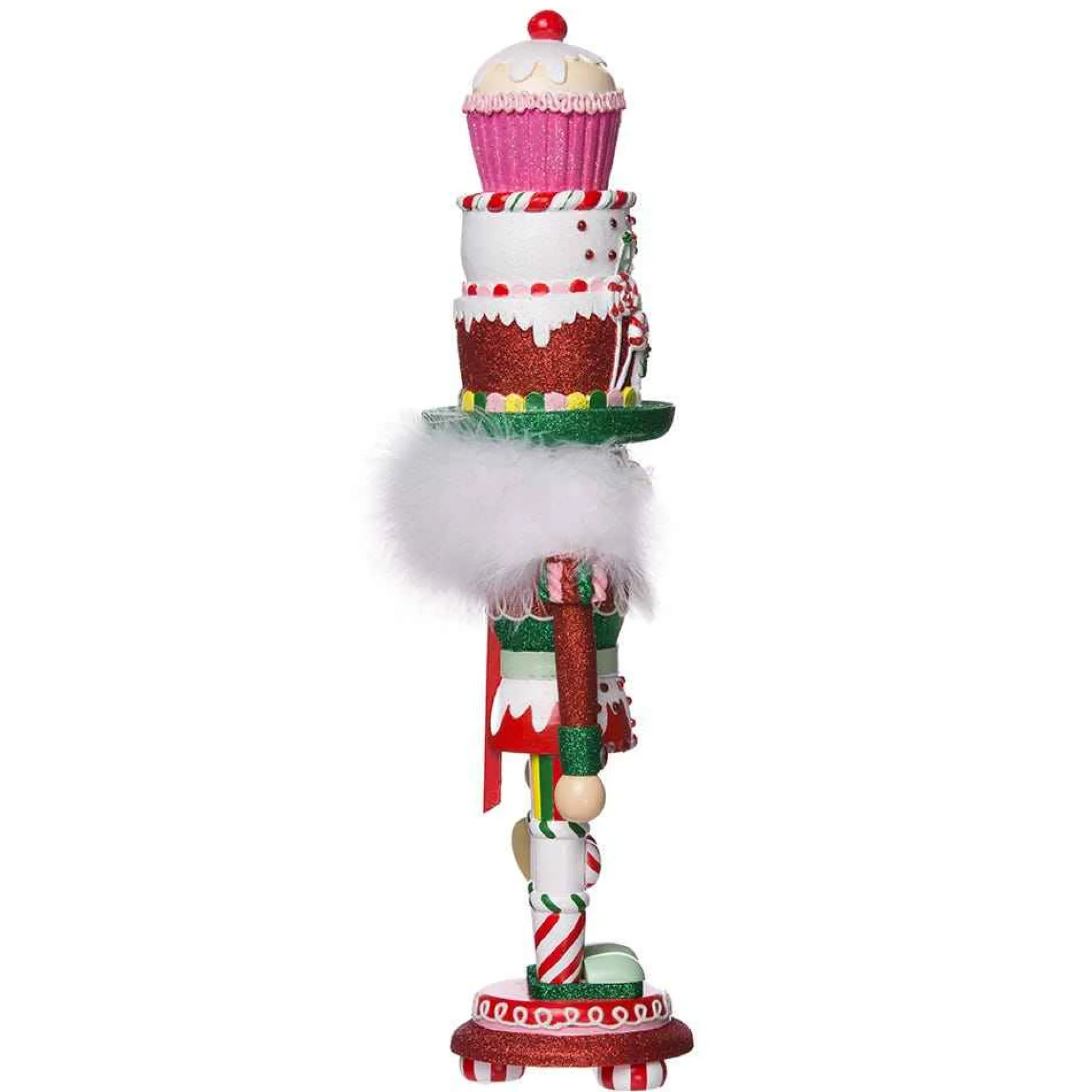 Kurt Adler Tabletop Items* 18-Inch Hollywood Cupcake And Sweets Nutcracker