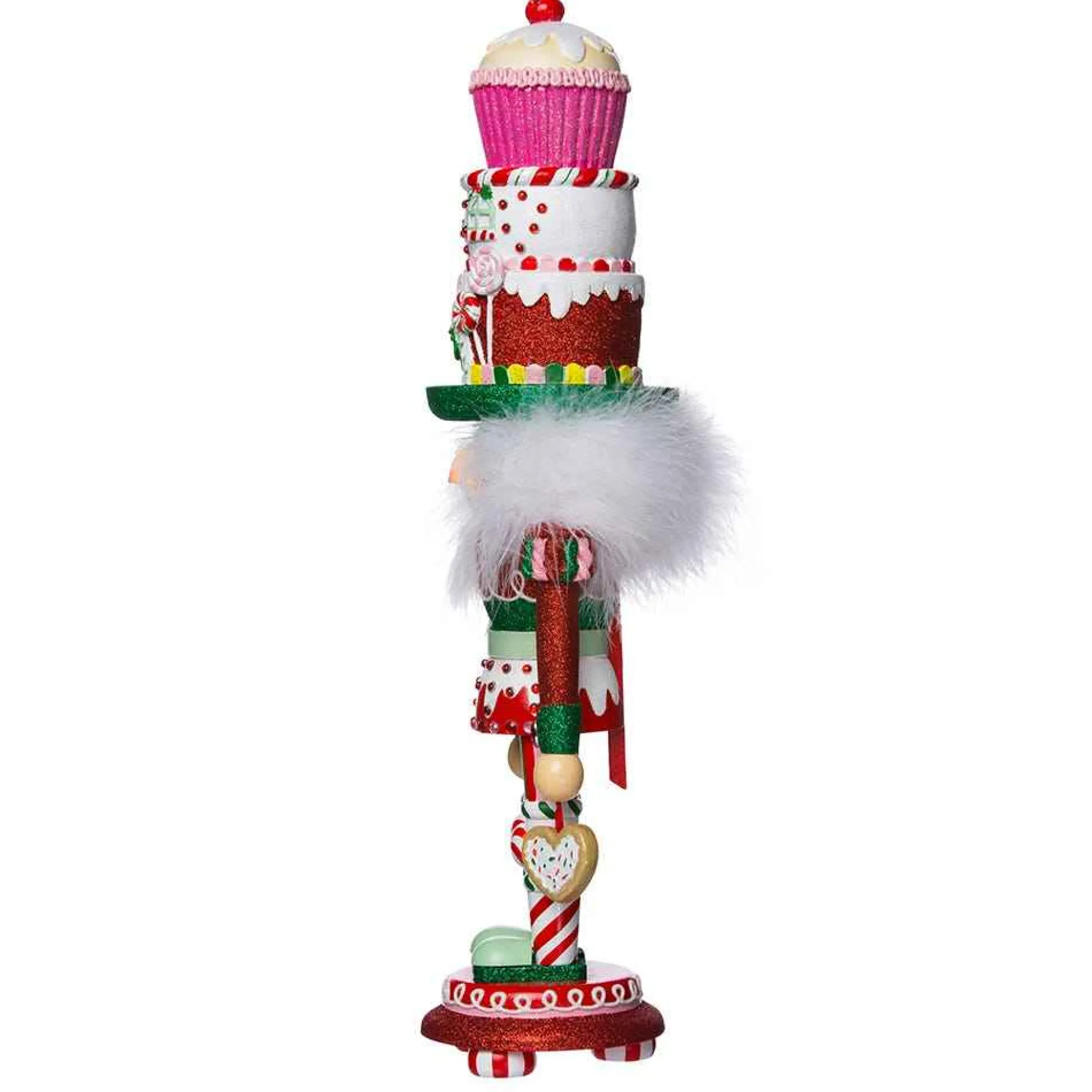Kurt Adler Tabletop Items* 18-Inch Hollywood Cupcake And Sweets Nutcracker