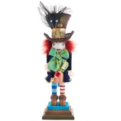 Kurt Adler Tabletop Items* 18-Inch Hollywood™ Mad Hatter Nutcracker