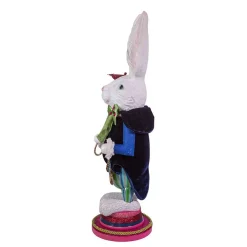 Kurt Adler Tabletop Items* 18-Inch Hollywood™ White Rabbit Nutcracker