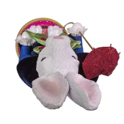 Kurt Adler Tabletop Items* 18-Inch Hollywood™ White Rabbit Nutcracker