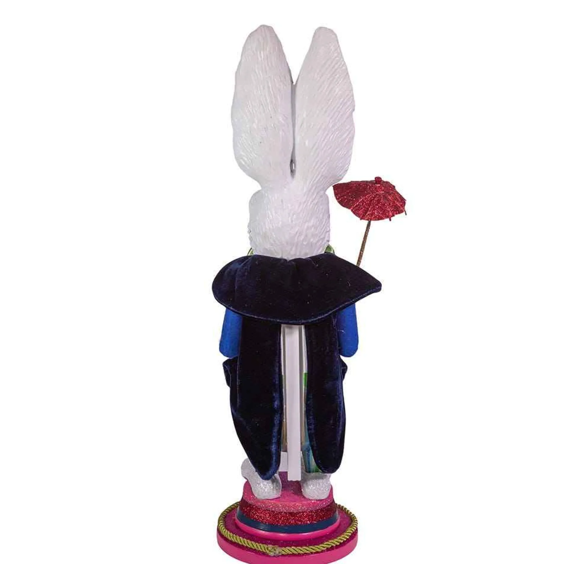 Kurt Adler Tabletop Items* 18-Inch Hollywood™ White Rabbit Nutcracker