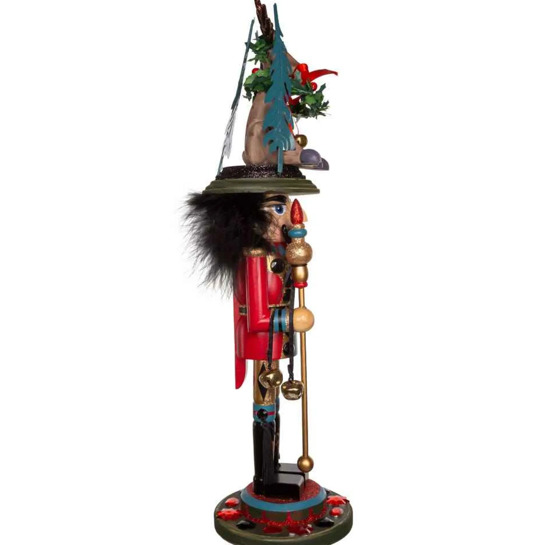 Kurt Adler Tabletop Items* 18-Inch Hollywood Nutcracker With Deer Hat