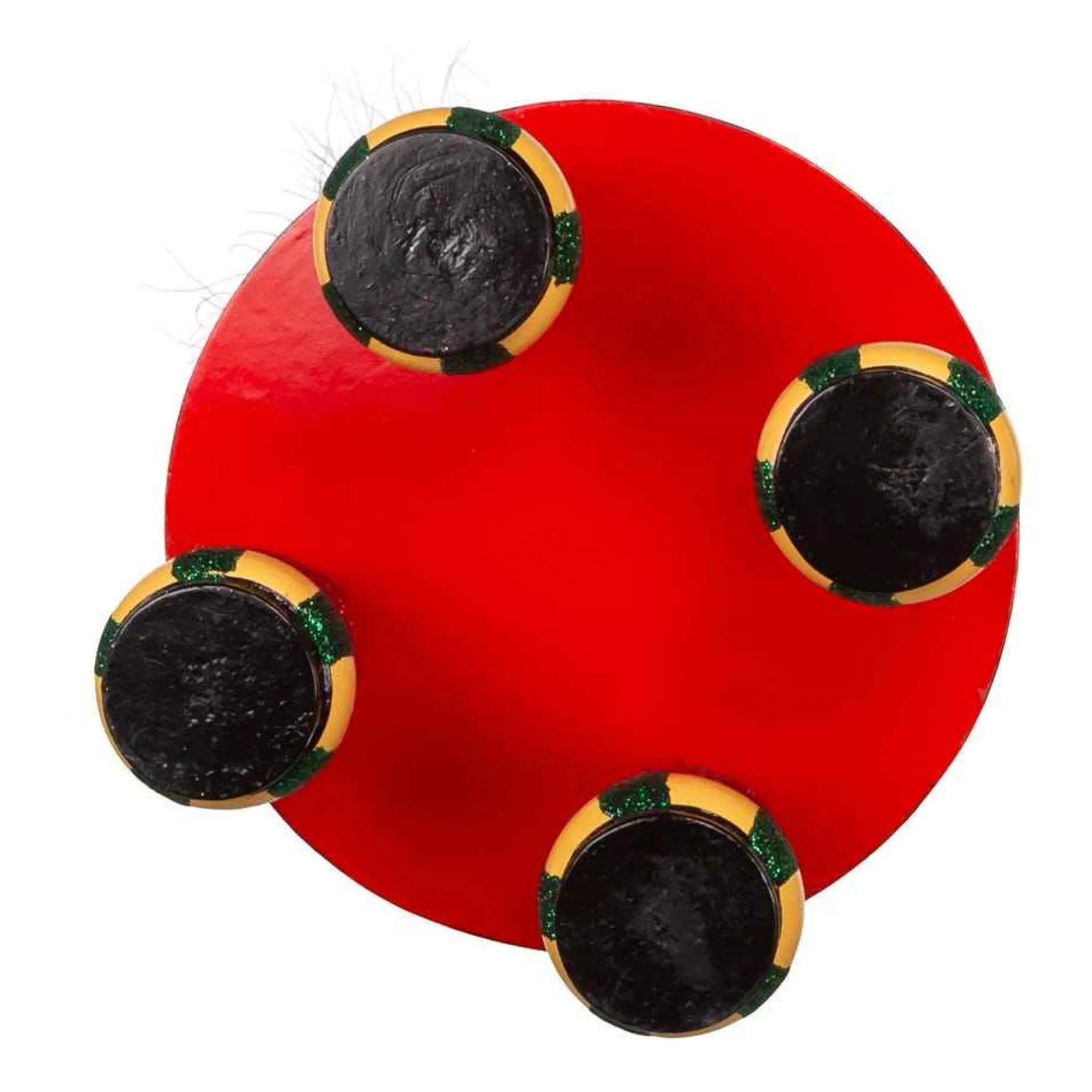 Kurt Adler Tabletop Items* 18-Inch Hollywood Black Bear Hat Nutcracker