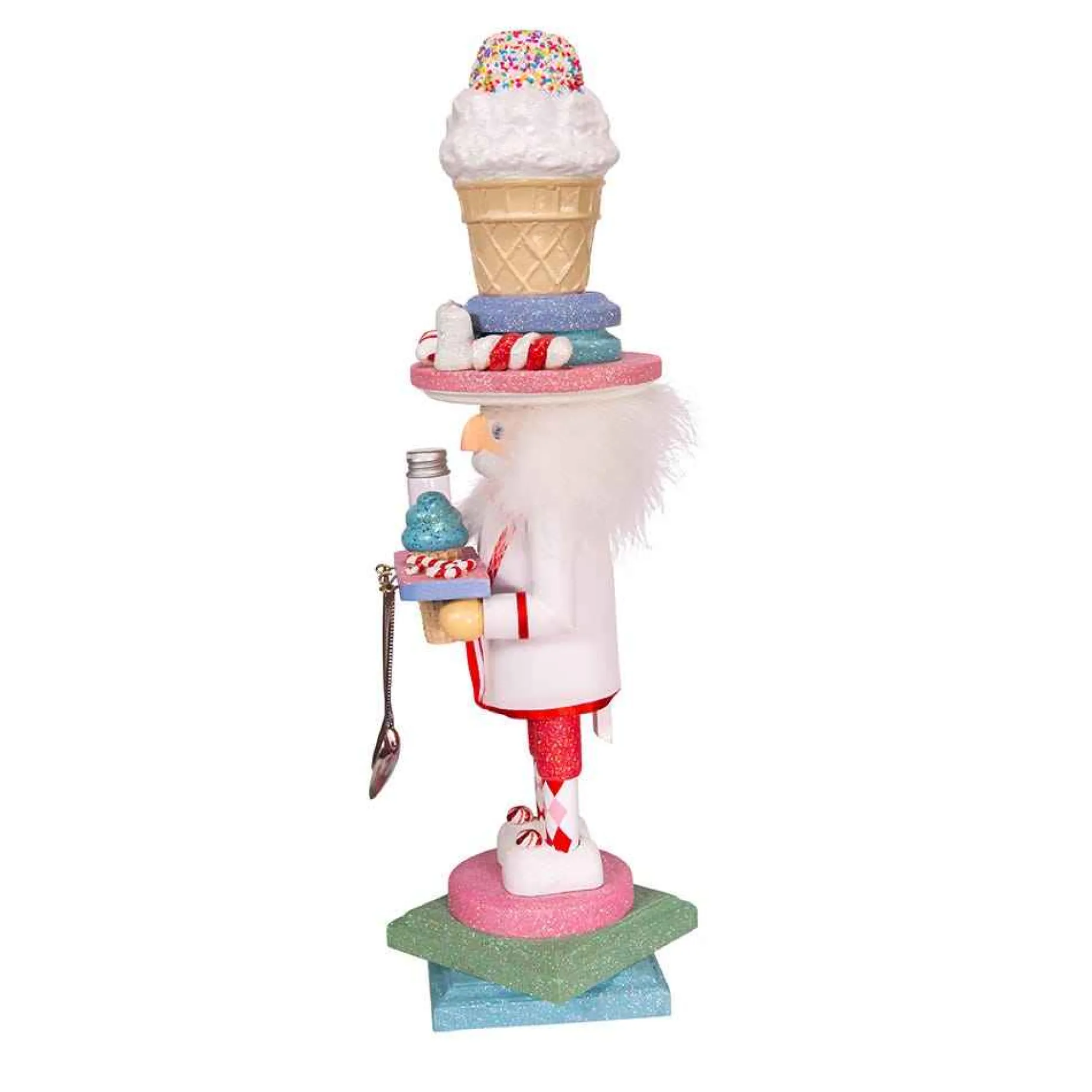 Kurt Adler Tabletop Items* 19-Inch Hollywood™ Ice Cream Nutcracker