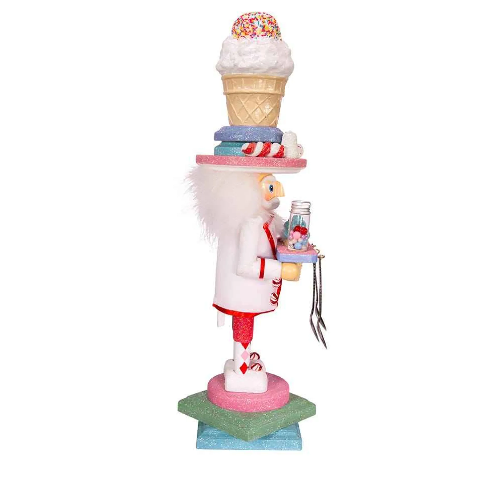 Kurt Adler Tabletop Items* 19-Inch Hollywood™ Ice Cream Nutcracker