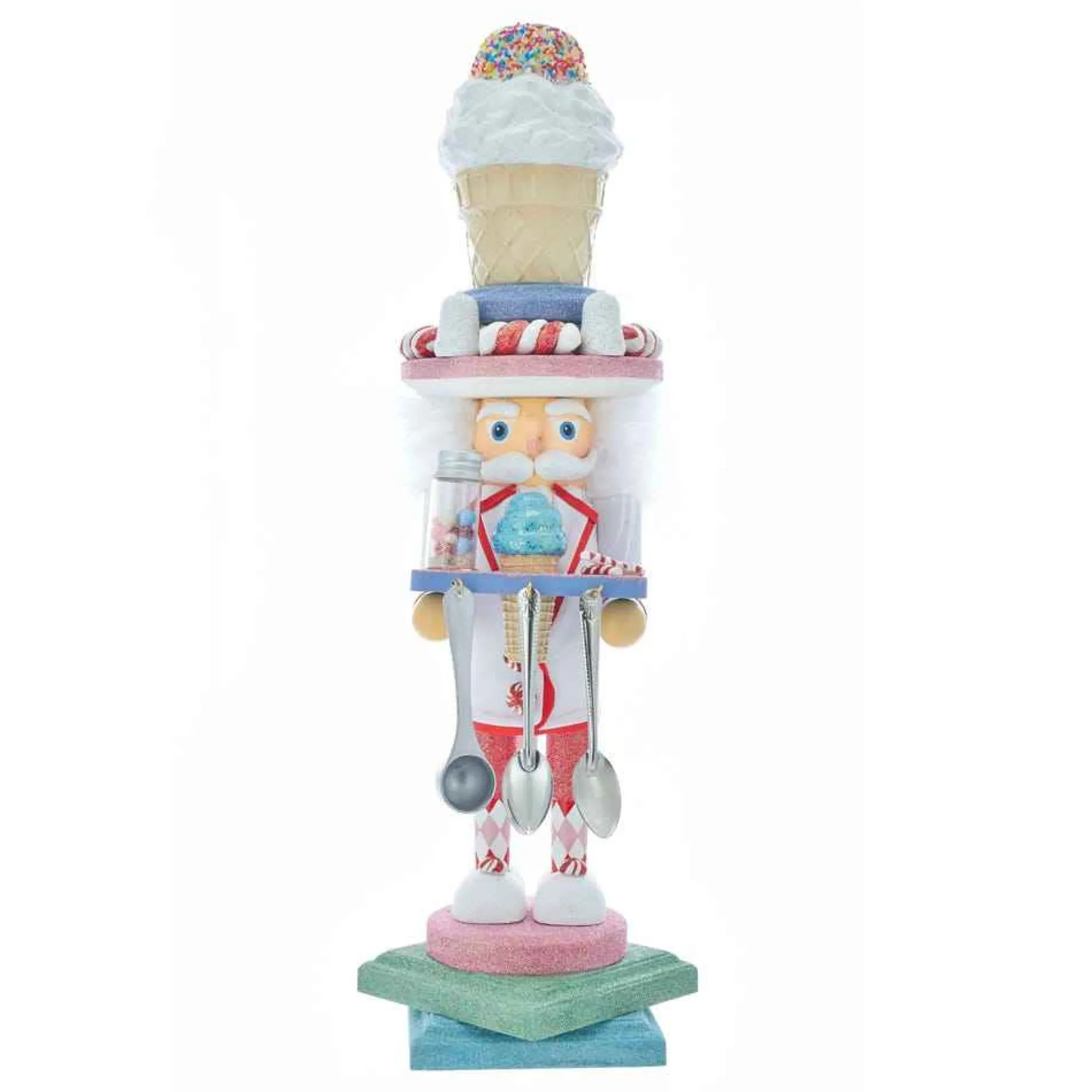Kurt Adler Tabletop Items* 19-Inch Hollywood™ Ice Cream Nutcracker