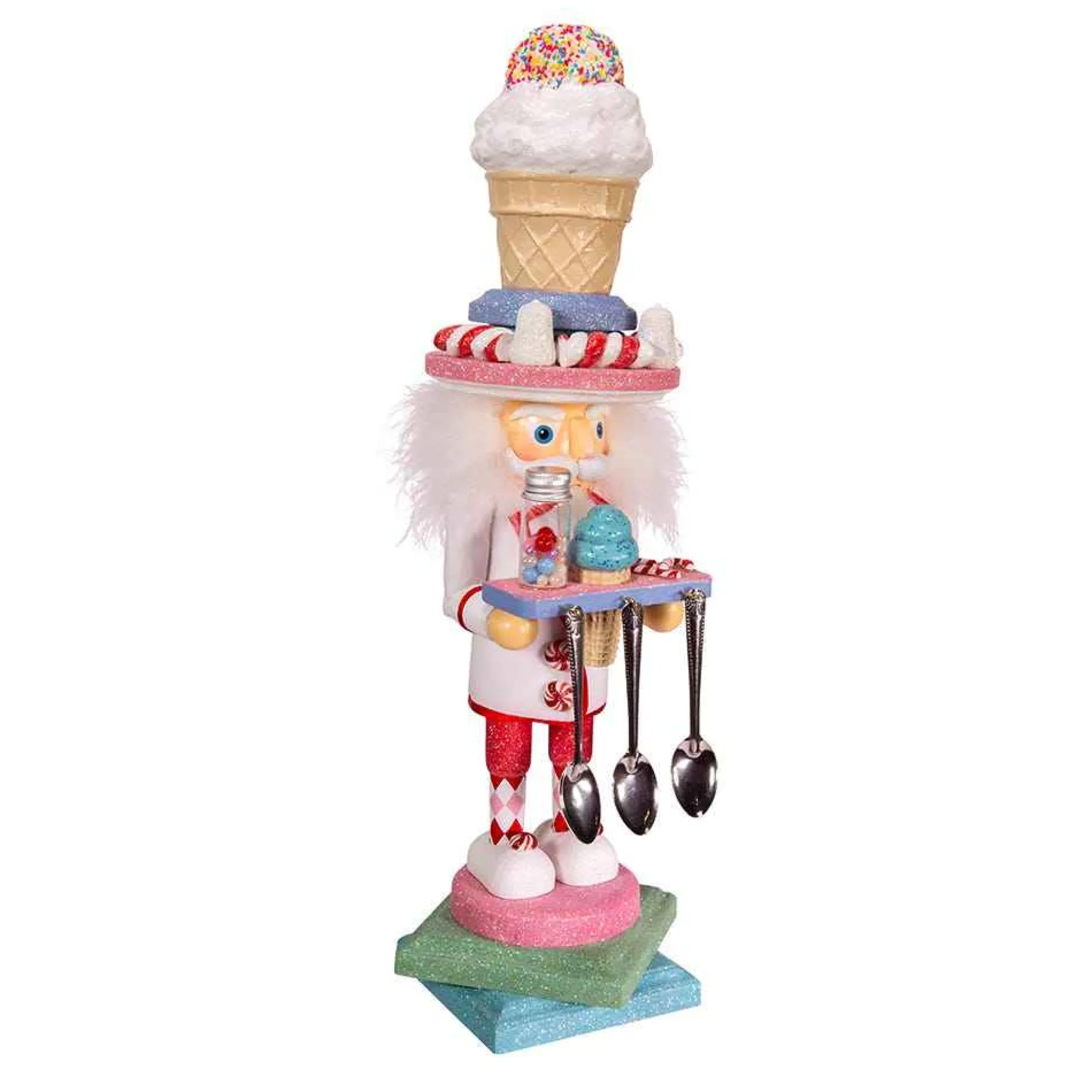 Kurt Adler Tabletop Items* 19-Inch Hollywood™ Ice Cream Nutcracker