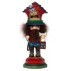 Kurt Adler Tabletop Items* 13-Inch Hollywood Doghouse Hat Nutcracker