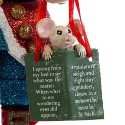 Kurt Adler Tabletop Items* 18-Inch Hollywood Night Before Christmas Nutcracker, 5Th In Series