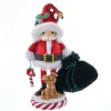 Kurt Adler Tabletop Items* 12-Inch Hollywood Santa And Pup Nutcracker
