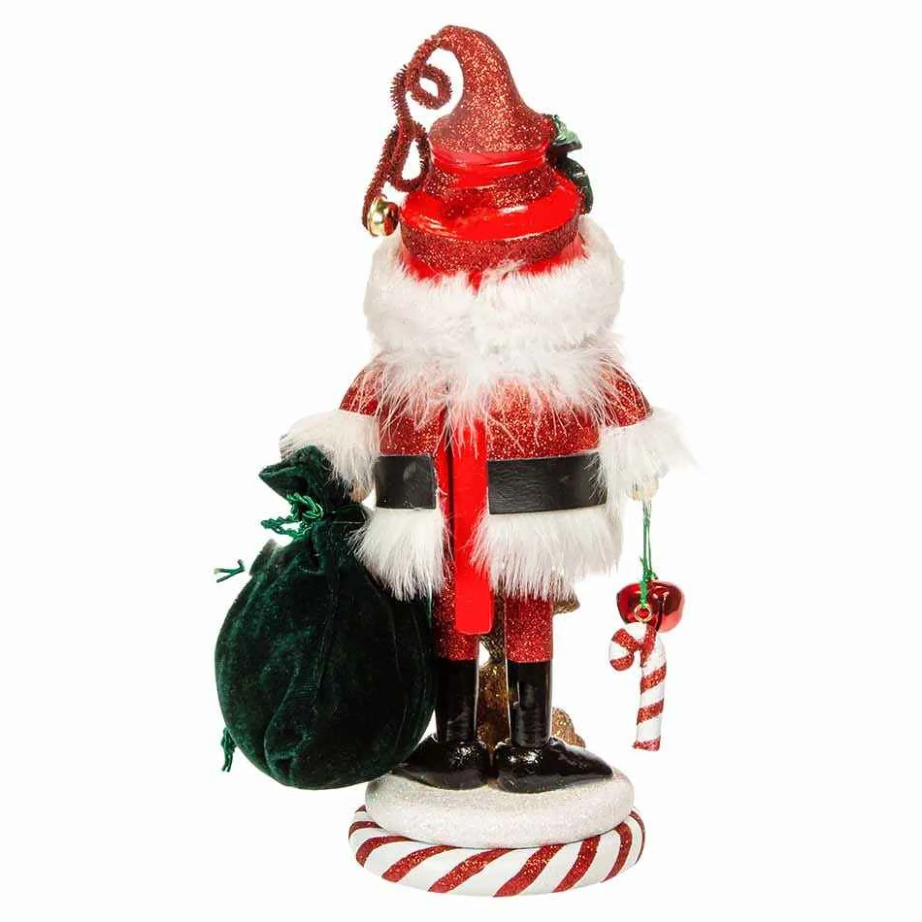 Kurt Adler Tabletop Items* 12-Inch Hollywood Santa And Pup Nutcracker